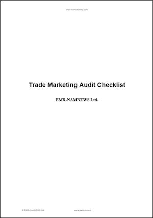 Trade Marketing Audit Checklist